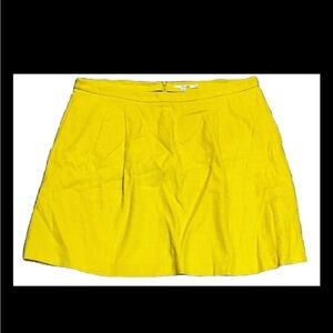 Boden Sunshine Yellow A-Line Skirt Size 16L